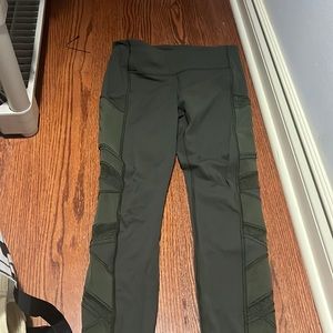 VINTAGE dark olive Lululemon Leggings